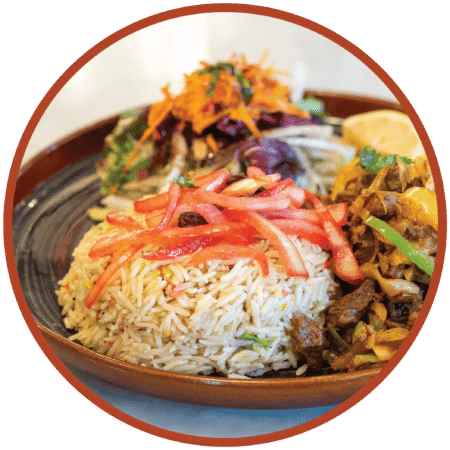 Rice Beef (Suqaar Meat)